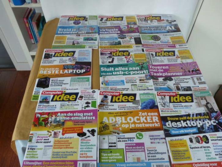 Computer idee nr 18 tm 26  , 9 exemplaren 2024, Boeken, Tijdschriften en Kranten, Zo goed als nieuw, Overige typen, Ophalen of Verzenden