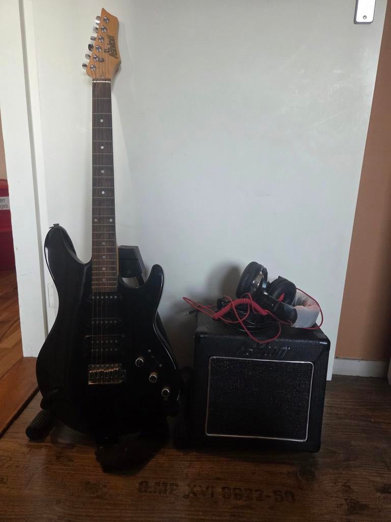 Elektrische gitaar set., Ophalen of Verzenden, Minder dan 50 watt