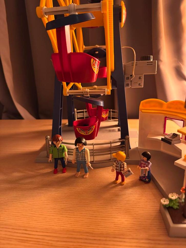Playmobil 5552 Groot Reuzenrad met Verlichting + Motor, Kinderen en Baby's, Speelgoed | Playmobil, Zo goed als nieuw, Complete set