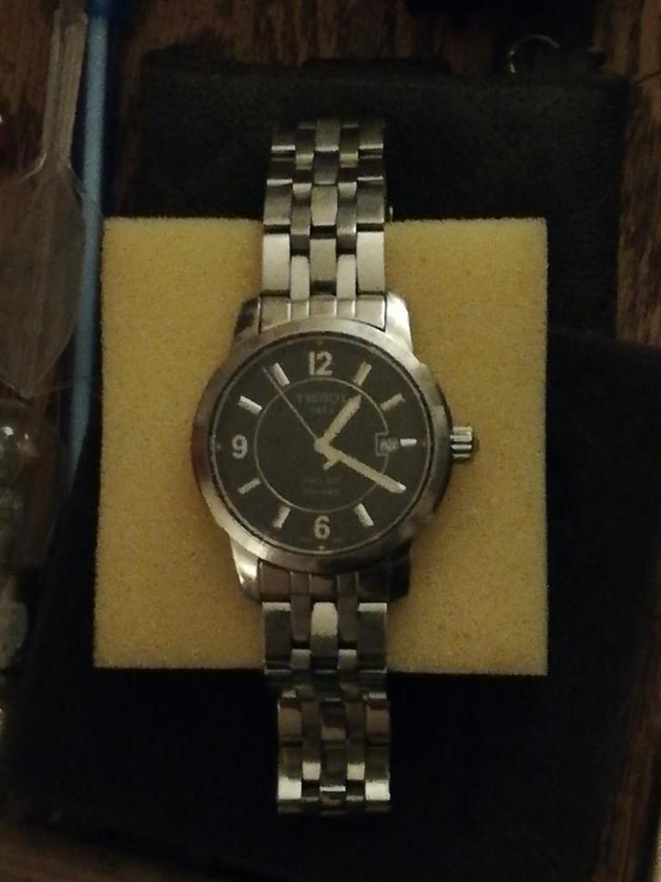 ECHTE DUIKER-PCR 20.BAR (TISSOT) QWARTS/MECHANISCHE-UURWERK, Sieraden, Tassen en Uiterlijk, Horloges | Heren, Zo goed als nieuw