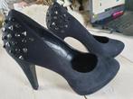 zwarte hakken mt.38 grace land zgan van haren, Pumps, Zwart, Ophalen of Verzenden, Zo goed als nieuw