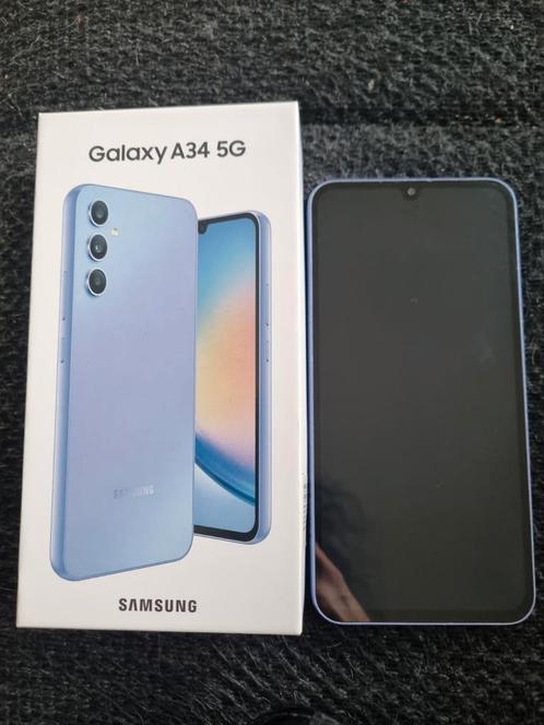 Samsung a34 purple paars 5G, Telecommunicatie, Mobiele telefoons | Samsung, Zo goed als nieuw, Galaxy A, 128 GB, Zonder abonnement