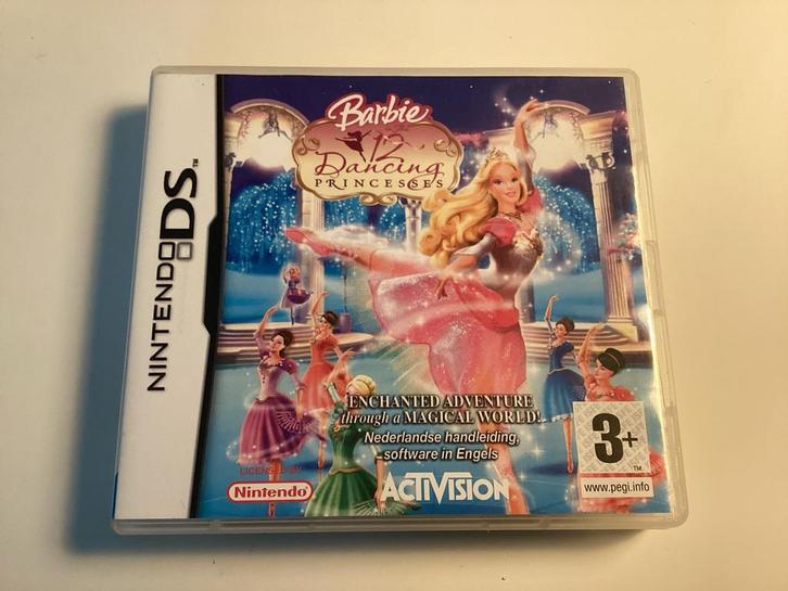 Barbie 12 Dancing Princesses - Nintendo DS, Spelcomputers en Games, Games | Nintendo DS, Gebruikt, Avontuur en Actie, 1 speler