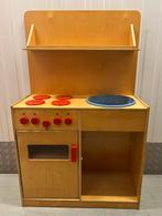 Vintage speelkeuken kleuterklas kdv keukentje kinderkeuken, Ophalen, Gebruikt, Hout, Speelkeuken