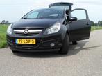 Opel Corsa 1.2 16V 3D Easytronic 2010 Zwart. Z.g.o.h., Auto's, Euro 5, 750 kg, 1229 cc, Zwart