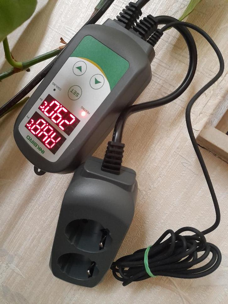 Inkbird ITC-308 Digitale Thermostaat, Temperatuurregelaar, Witgoed en Apparatuur, Overige Witgoed en Apparatuur, Zo goed als nieuw