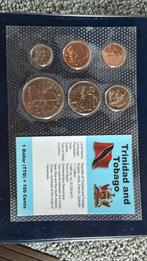 Trinidad and tobago Unc set in blister, Ophalen of Verzenden, Midden-Amerika