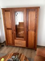 Kast met vitrine kersenhout, Huis en Inrichting, Kasten | Vitrinekasten, Ophalen, Kersenhout, 150 tot 200 cm, Zo goed als nieuw