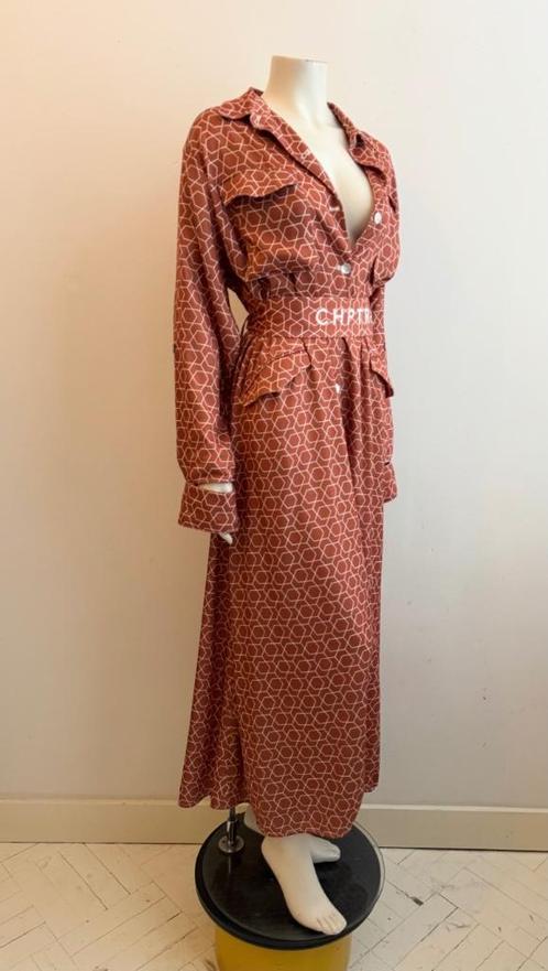 Chptr-s lange jurk S valt ruimer, Kleding | Dames, Jurken, Zo goed als nieuw, Onder de knie, Ophalen of Verzenden