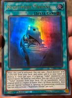 Yu-Gi-Oh! Nightmare Throne LEDE 1st Edition !, Verzenden, Zo goed als nieuw, Losse kaart, Foil
