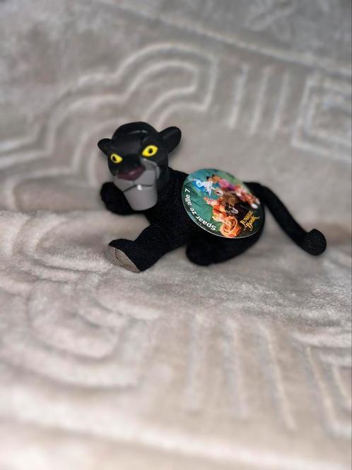 Vintage Bagheera Jungle Book (2006) Zeldzaam Verzamelsitem!, Verzamelen, Disney, Nieuw, Knuffel, Leeuwenkoning of Jungle Boek