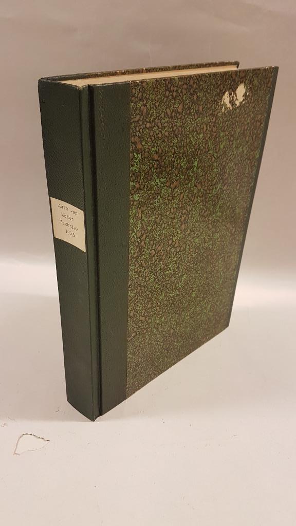 Ingebonden jaargang Auto en Motortechniek 1963. Autoboek., Boeken, Auto's | Folders en Tijdschriften, Zo goed als nieuw, Ferrari