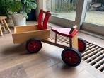 Playwood Bakfiets Loopfiets - Rood - Gebruikt-hout-fiets, Ophalen, Gebruikt, Rij- of Hobbelspeelgoed