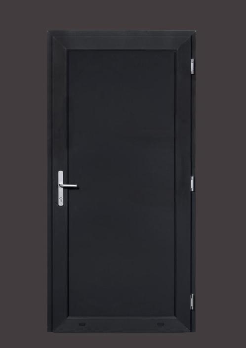 Kunststof deur vol paneel antraciet b98 x h200 cm, Doe-het-zelf en Verbouw, Kozijnen en Schuifpuien, Nieuw, Deurkozijn, Kunststof