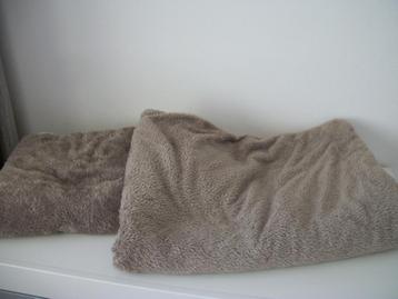 Hondenkussen Hondenbed Creme/Bruin - 115 x 80 cm - Nieuw  beschikbaar voor biedingen