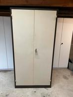 Mooie stalen werkplaats/garage kasten, Ophalen, Gebruikt, 100 tot 150 cm, Met slot