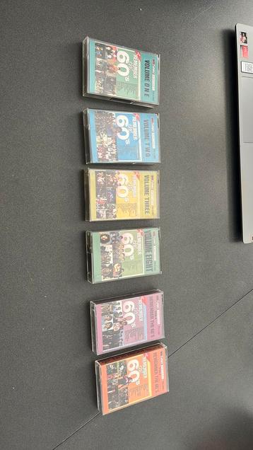 Cassette bandjes 60's vintage / retro 6 stuks beschikbaar voor biedingen