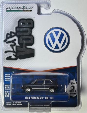 Greenlight 1983 Volkswagen Golf GTI / Schaal 1:64 / NIEUW beschikbaar voor biedingen