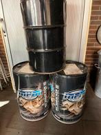 60 liter vaten voor stookton bbq vuurkorf, Tuin en Terras, Ophalen, Gebruikt, Vuurton