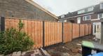 Hout-beton Redwood schutting v.a €120 pm inclusief montage, Ophalen, 1 tot 2 meter, 6 meter of meer, Nieuw