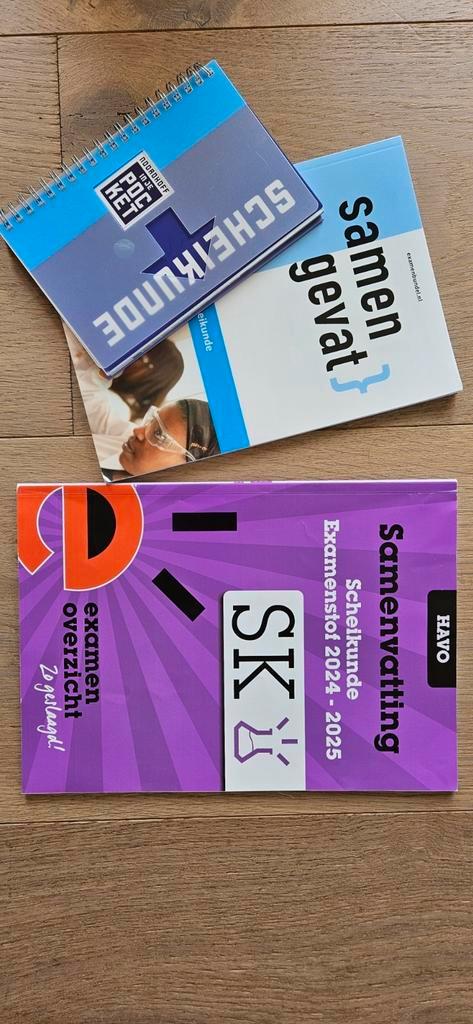 ExamenOverzicht - Samenvatting Examenstof Scheikunde HAVO, Boeken, Schoolboeken, Zo goed als nieuw, Nederlands, Overige niveaus
