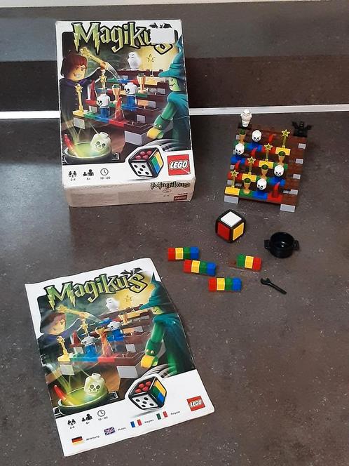 Magikus lego spel, Hobby en Vrije tijd, Gezelschapsspellen | Bordspellen, Zo goed als nieuw, Ophalen of Verzenden