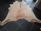 Lichtgekleurde koeienhuid - 1.80 x 1.80 m, Gebruikt, 150 tot 200 cm, Ophalen of Verzenden, 150 tot 200 cm