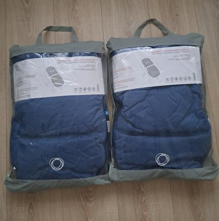 2 x Bugaboo High Performance Voetenzak - Ice Blue, Huis en Inrichting, Keuken | Textiel, Zo goed als nieuw, Blauw, Ophalen of Verzenden