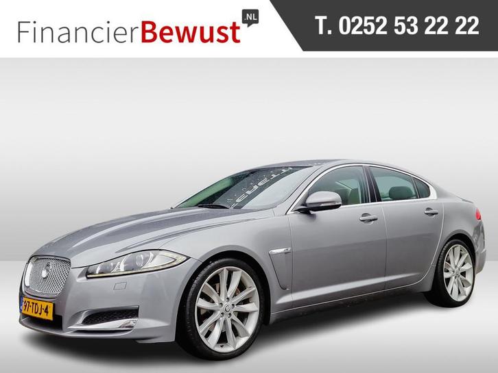 Jaguar XF 3.0D ACTIE! BETAAL NU 50% 6450 DE REST IN 2JR RENT, Auto's, Jaguar, Te koop, XF, ABS, Airbags, Airconditioning, Alarm
