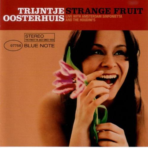 Jazz - C.D. (2004) Trijntje Oosterhuis - Strange Fruit, Cd's en Dvd's, Cd's | Pop, Gebruikt, 1980 tot 2000, Ophalen of Verzenden