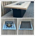BBQ-tafel houtskoolbarbecue en wokbrander ingebouwd in tafel, Ophalen of Verzenden, Nieuw, OneQ