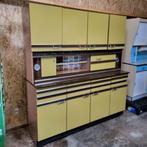 Retro jaren 70 keukenkast, Huis en Inrichting, Keuken | Keukenelementen, 25 tot 50 cm, Gebruikt, Ophalen, Bruin