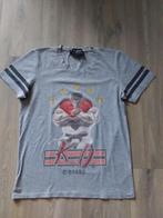 Grijs t-shirt G-Brand mt.S, Kleding | Heren, Maat 48/50 (M), Ophalen of Verzenden, Grijs, Gedragen