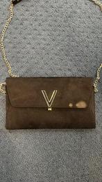 GEBRUIKT! Valentino flash suede clutch zwart €27,99, Sieraden, Tassen en Uiterlijk, Tassen | Damestassen, Ophalen of Verzenden