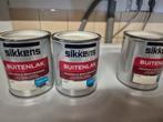 3 blikken sikkens buitenlak nieuw, Ophalen, Wit, Nieuw, Verf