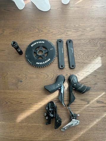 Shimano 105 and Rotor Crankset beschikbaar voor biedingen