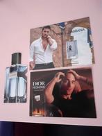 Dior, YSL en D&G grote parfum kaarten, Verzamelen, Verzenden, Nieuw, Proef of Tester