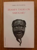 Zeami's talks on Sarugaku, Gelezen, Verzenden, Erika de Poorter, Azië