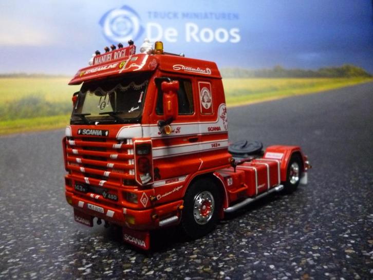 WSI Scania 143 Manuel Rogl, Hobby en Vrije tijd, Modelauto's | 1:50, Nieuw, Bus of Vrachtwagen, Wsi, Verzenden