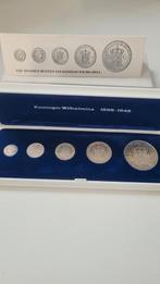 Zilveren munten set Koningin Wilhelmina 1898-1948, Postzegels en Munten, Munten | Nederland, Setje, Zilver, Euro's, Ophalen of Verzenden