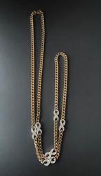 Vintage lange Givenchy ketting, Overige materialen, Gebruikt, Verzenden, Goud