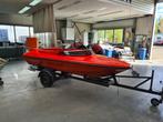 Shakespeare speedboot met chrysler 115pk motor en trailer, Ophalen, Gebruikt, 70 tot 120 pk, 3 tot 6 meter
