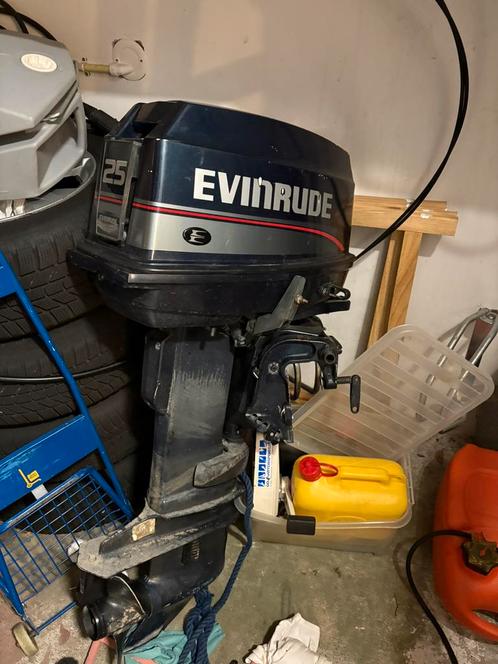 Evinrude 25pk 2takt, Watersport en Boten, Bootonderdelen, Zo goed als nieuw, Ophalen