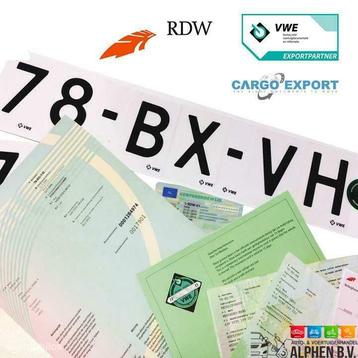 Auto Export Dienstverlening Kenteken Export Verzekering beschikbaar voor biedingen