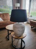 Lamp met stenen voet, Huis en Inrichting, Lampen | Tafellampen, Ophalen, 50 tot 75 cm