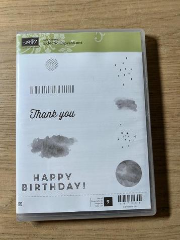 Stampin' Up! Eclectic Expressions Stempelset beschikbaar voor biedingen