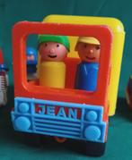 Jean.West Germany.Vrachtwagen,3 motors,7 popjes,1975,Vintage, Ophalen of Verzenden, Gebruikt