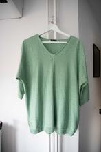 Groene trui driekwart mouw Bloomings maat L, Verzenden, Maat 42/44 (L), Zo goed als nieuw, Bloomings