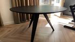 Design Eettafel Kees Marcelis Belly Nero 140 zwart, Huis en Inrichting, Ophalen, 100 tot 150 cm, Rond, Zo goed als nieuw