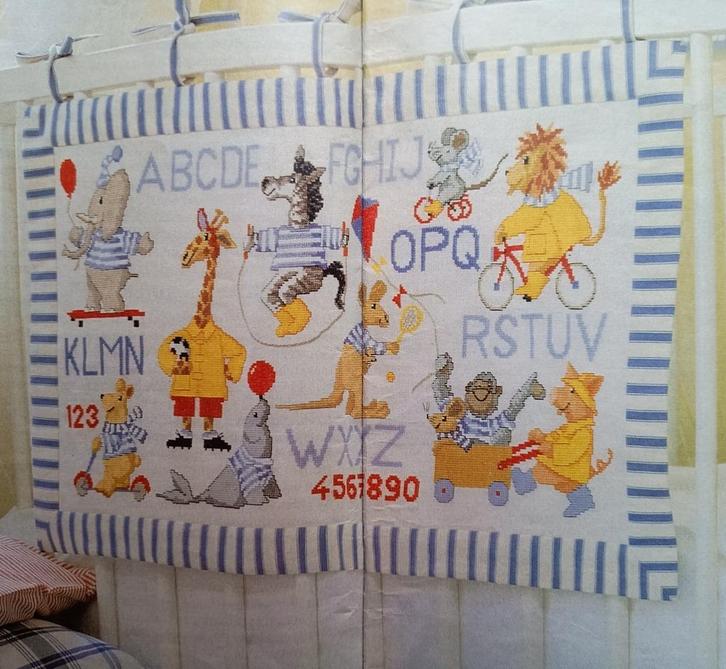 Bestelpatroon Margriet - Remy Ludophy - Dierenvriendjes, Hobby en Vrije tijd, Borduren en Borduurmachines, Nieuw, Patroon, Handborduren